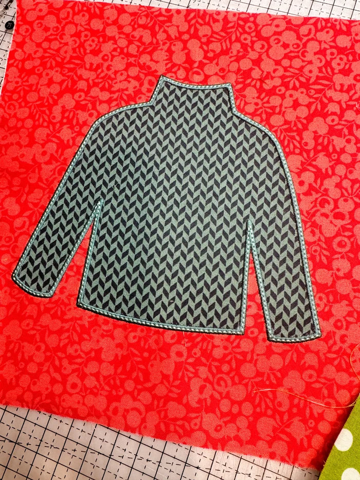 Ugly Sweater Block (Downloadable Machine Embroidery Pattern)