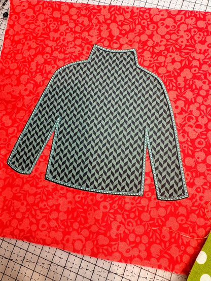 Ugly Sweater Block (Downloadable Machine Embroidery Pattern)