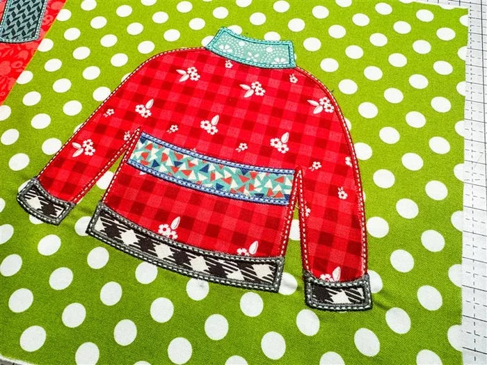 Ugly Sweater Block (Downloadable Machine Embroidery Pattern)