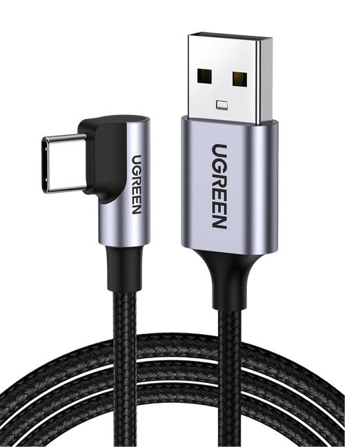 UGREEN 10FT Right Angle USB C Cable, 90 Degree USB A to USB C Cord, - UGREEN EU