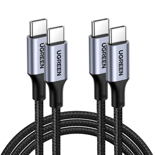 UGREEN 2 Pack USB C to USB C Charger Cable 100W 65W Power Delivery - UGREEN
