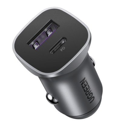 Ugreen 30W Car Charger with 60W USB C Cable PD&QC3.0 Fast Charge - UGREEN