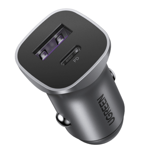 Ugreen 30W Car Charger with 60W USB C Cable PD&QC3.0 Fast Charge - UGREEN