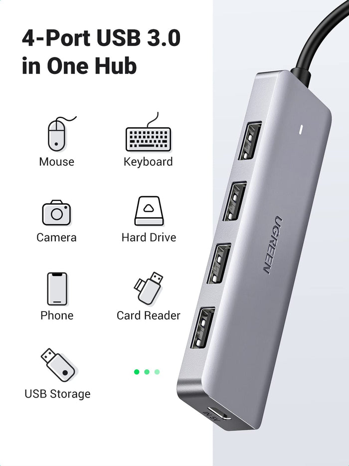 Ugreen 4-in-1 USB C Hub - UGREEN
