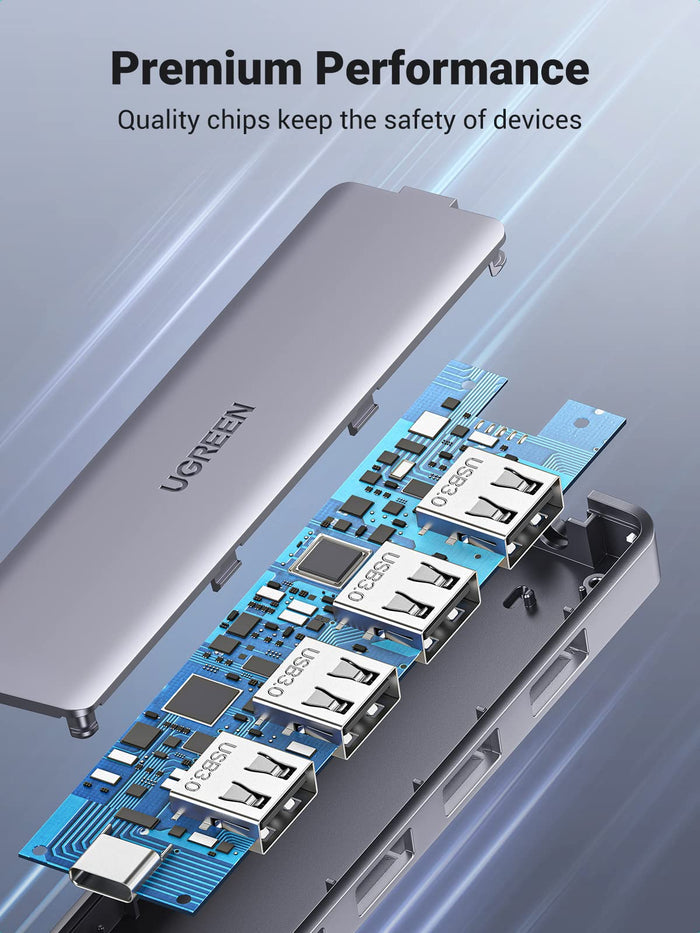 Ugreen 4-in-1 USB C Hub - UGREEN