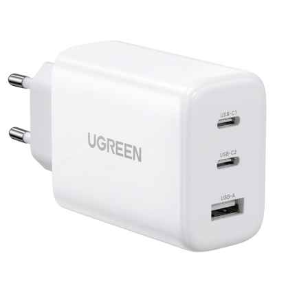 Ugreen 65W USB C Charger with 3-Ports - UGREEN