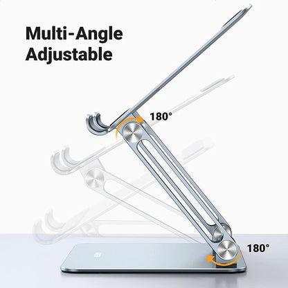 Ugreen Adjustable Tablet Holder, Foldable Aluminium Tablet - UGREEN