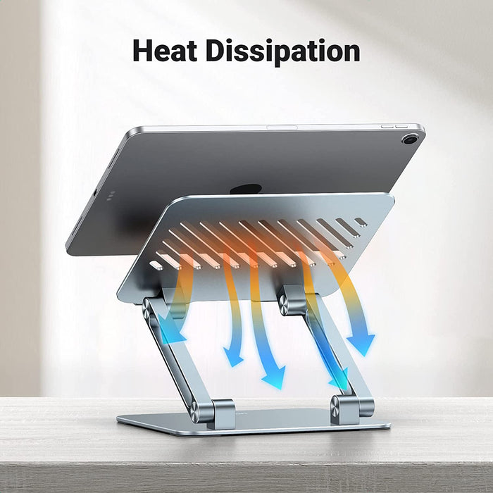 Ugreen Adjustable Tablet Holder, Foldable Aluminium Tablet - UGREEN