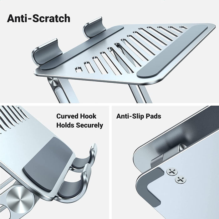 Ugreen Adjustable Tablet Holder, Foldable Aluminium Tablet - UGREEN