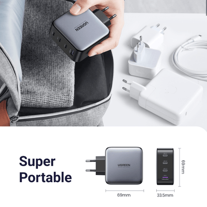 Ugreen Nexode 100W USB C GaN Charger-4 Port Wall Charger - UGREEN