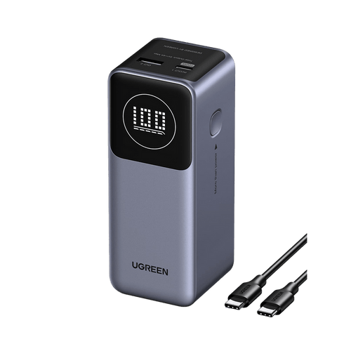 UGREEN Nexode Power Bank 12000mAh 100W with Smart Digital Display - UGREEN EU