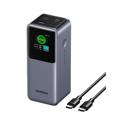 UGREEN Nexode Power Bank 20000mAh 130W with Smart Digital Display - UGREEN EU