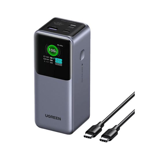 UGREEN Nexode Power Bank 20000mAh 130W with Smart Digital Display - UGREEN EU