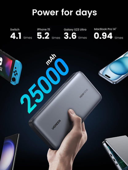 UGREEN Nexode Power Bank 25000mAh 145W - UGREEN EU