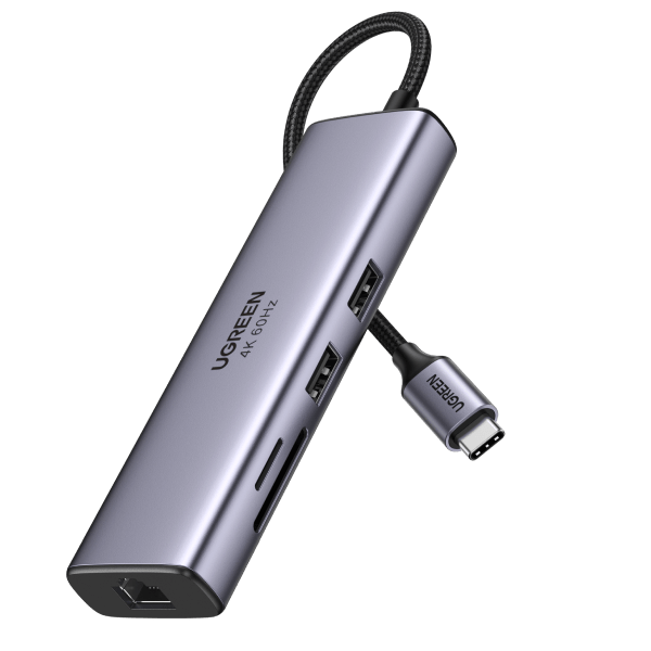 Ugreen USB C 7 in 1 Hub with 4K 60Hz HDMI - UGREEN