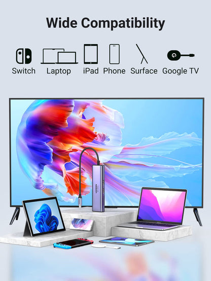 Ugreen USB C 7 in 1 Hub with 4K 60Hz HDMI - UGREEN