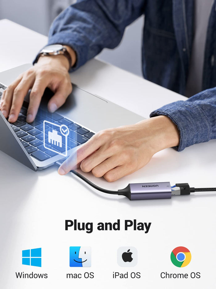 Ugreen USB C to Ethernet Adapter - UGREEN