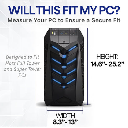 PC mount designed for large PCs