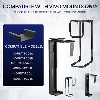 Compatibility information of the spacer bracket.