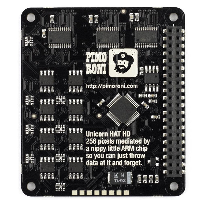 Unicorn HAT HD by Pimoroni - The Pi Hut