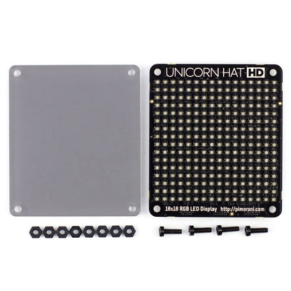 Unicorn HAT HD by Pimoroni - The Pi Hut