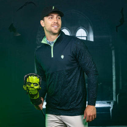 RSVLTS Universal Monsters Quarter Zip Universal Monsters "Some Assembly Required" – Quarter Zip