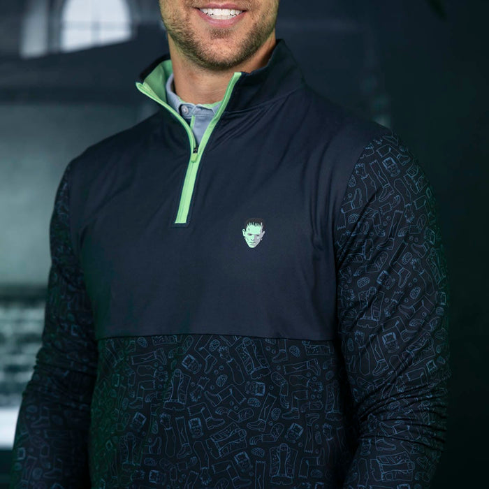 RSVLTS Universal Monsters Quarter Zip Universal Monsters "Some Assembly Required" – Quarter Zip