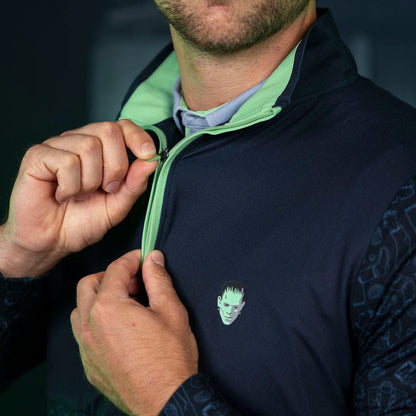 RSVLTS Universal Monsters Quarter Zip Universal Monsters "Some Assembly Required" – Quarter Zip