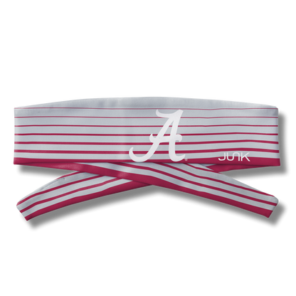 University of Alabama: Gradient Stripe Flex Tie Headband - View 3