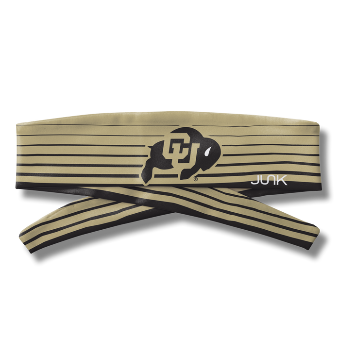 University of Colorado: Gradient Stripe Flex Tie Headband - View 3