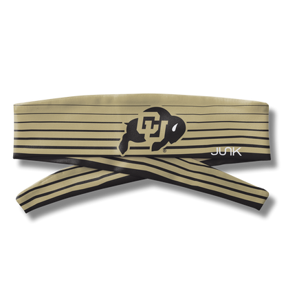 University of Colorado: Gradient Stripe Flex Tie Headband - View 3