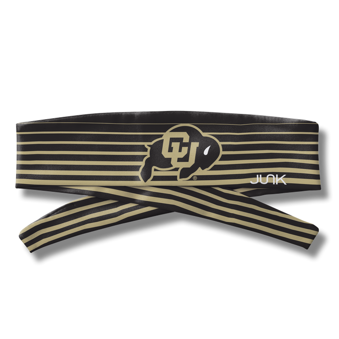 University of Colorado: Gradient Stripe Flex Tie Headband - View 6