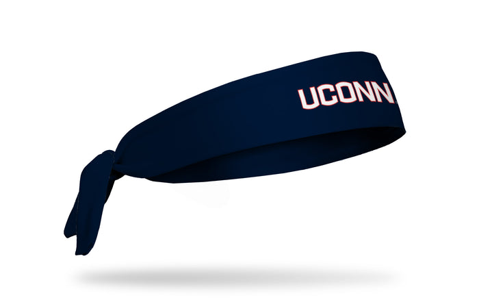 University of Connecticut: Navy Logo Flex Tie Headband - View 2