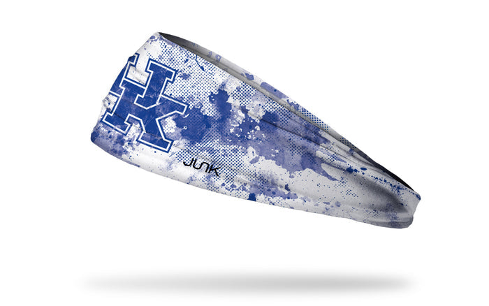 University of Kentucky: Grunge White Big Bang Lite Headband - View 1