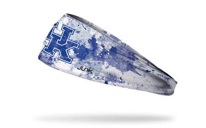 University of Kentucky: Grunge White Big Bang Lite Headband - View 1