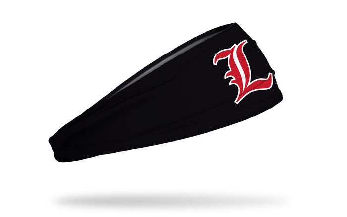 University of Louisville: Baseball Black Big Bang Lite Headband - View 2