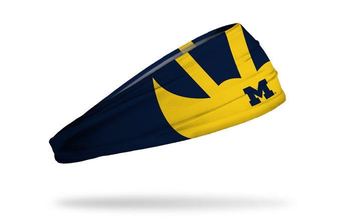 University of Michigan: Winged Helmet Big Bang Lite Headband - View 2