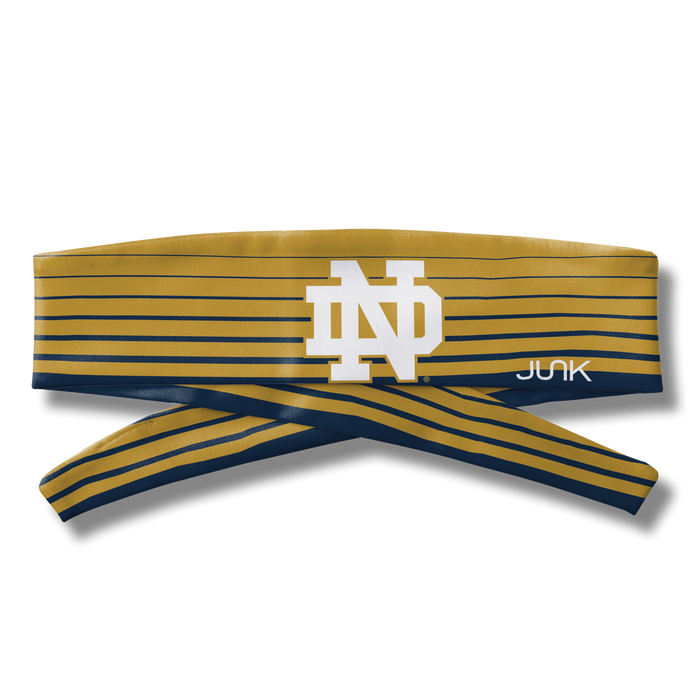 University of Notre Dame: Gradient Stripe Flex Tie Headband - View 3