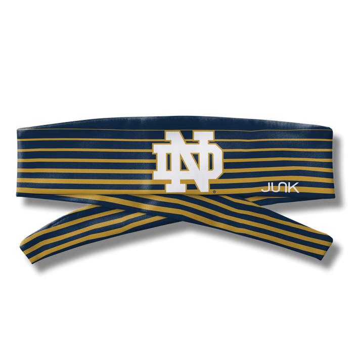 University of Notre Dame: Gradient Stripe Flex Tie Headband - View 6