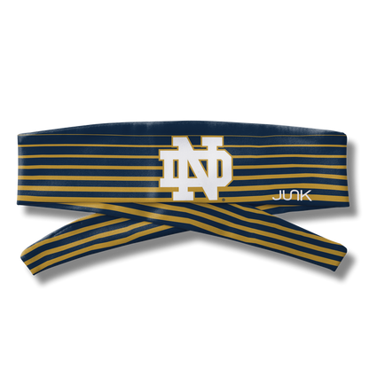 University of Notre Dame: Gradient Stripe Flex Tie Headband - View 6