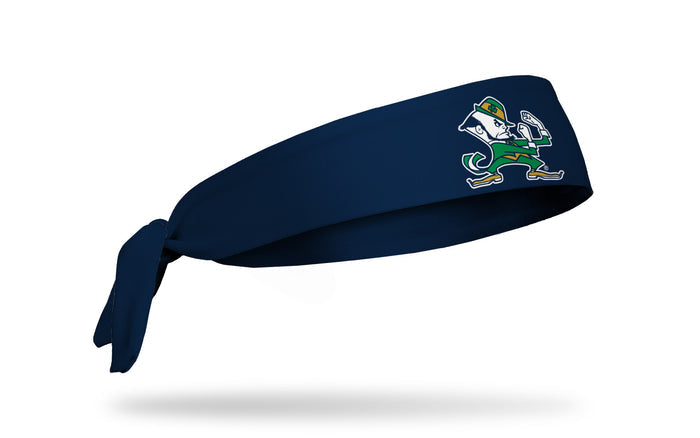 University of Notre Dame: Mascot Navy Flex Tie Headband - View 2