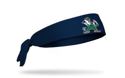 University of Notre Dame: Mascot Navy Flex Tie Headband - View 2
