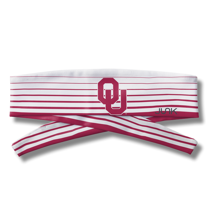 University of Oklahoma: Gradient Stripe Flex Tie Headband - View 3