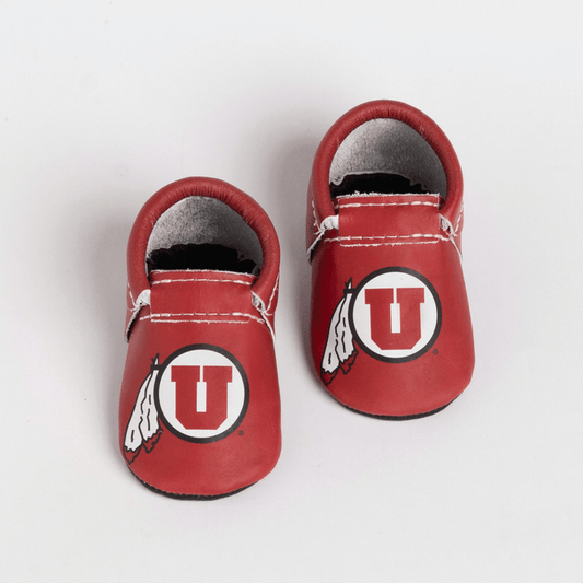 University of Utah® City Baby Shoes City Mocc Soft Sole