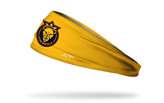 Utah Royals: Logo Yellow Big Bang Lite Headband - View 1