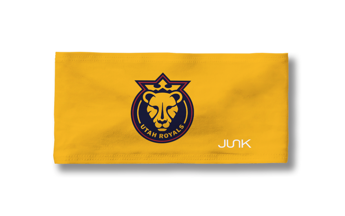 Utah Royals: Logo Yellow Big Bang Lite Headband - View 3