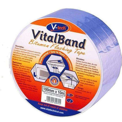V-Tech Vital Band Bitumen Flashing Tape 150mm x 1m