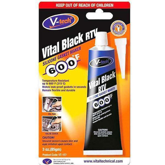 V-Tech Vital RTV Black 85gm