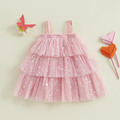 VALENTINA Layered Tulle Dress