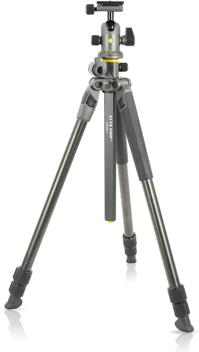 Vanguard Alta Pro 2+ 263CB 100 Carbon Fiber Tripod With Alta BH100 Ball Head And MultiAngle Center Column